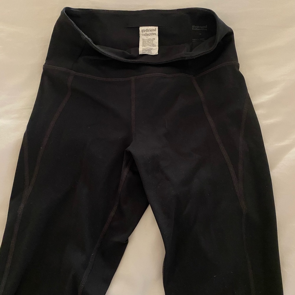 Girlfriend collective black leggings
